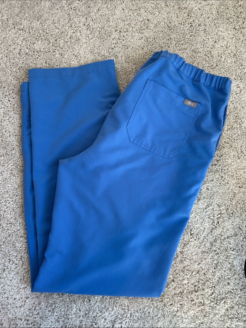 Figs Men's Slate Blue Drawstring Joggers Size Large